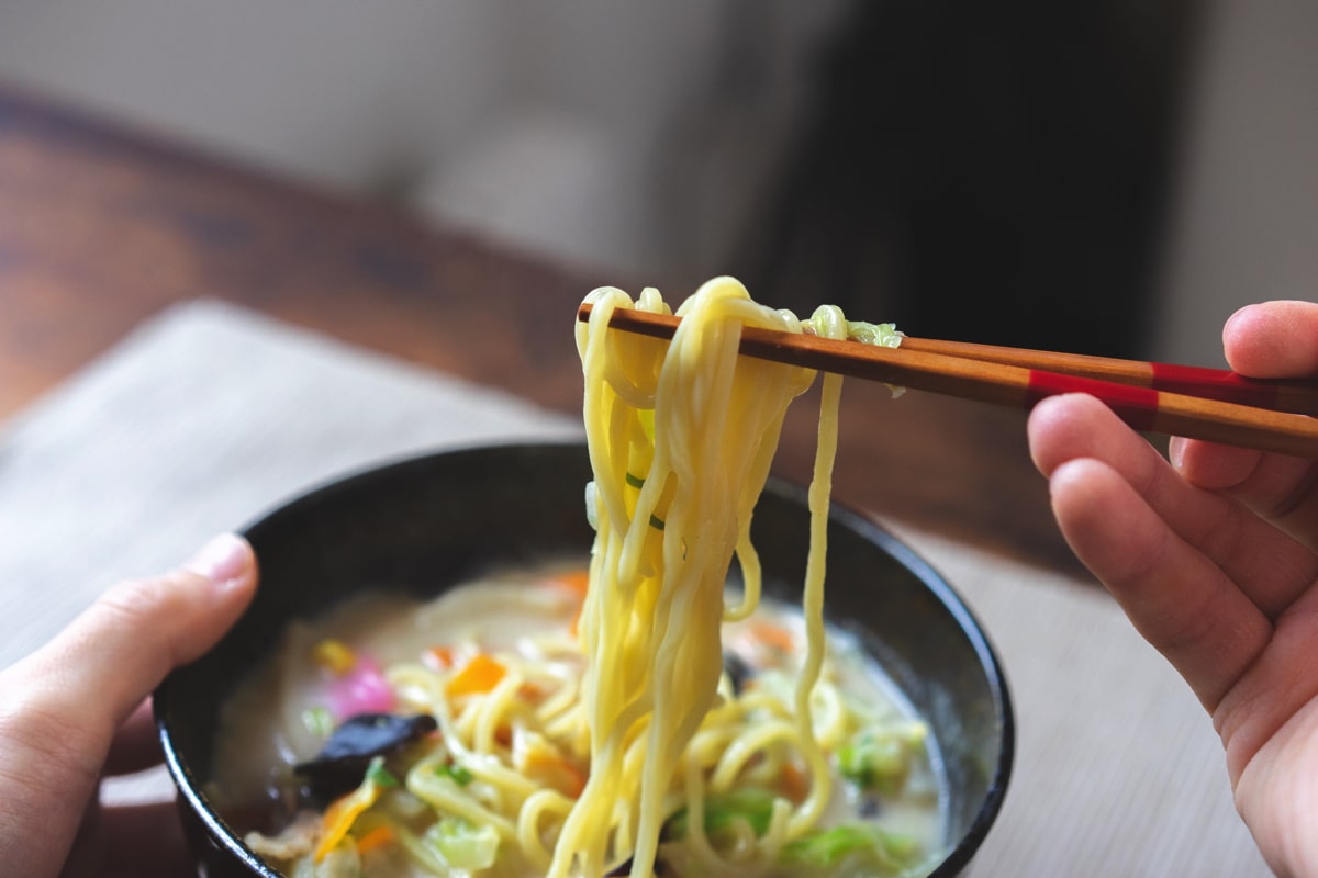 麺はもちもち